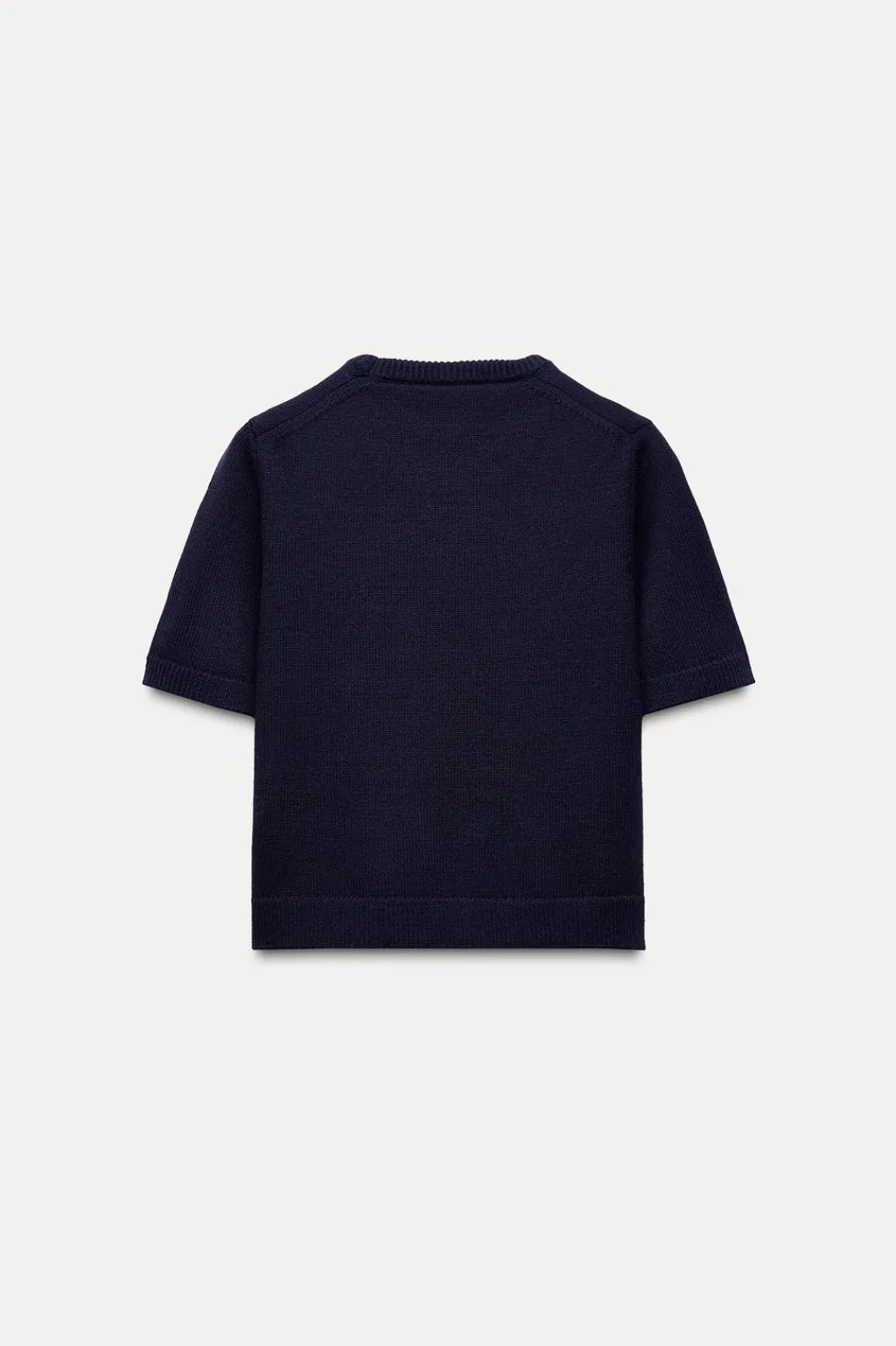 Discount TOP BÁSICO PUNTO LISO MANGA CORTA Mujer Cárdigan / Jerséis|Punto