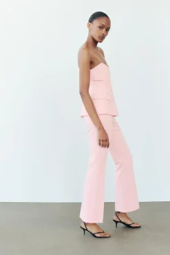 Online TOP BUSTIER BOTÓN FORRADO Mujer Tops / Bodies