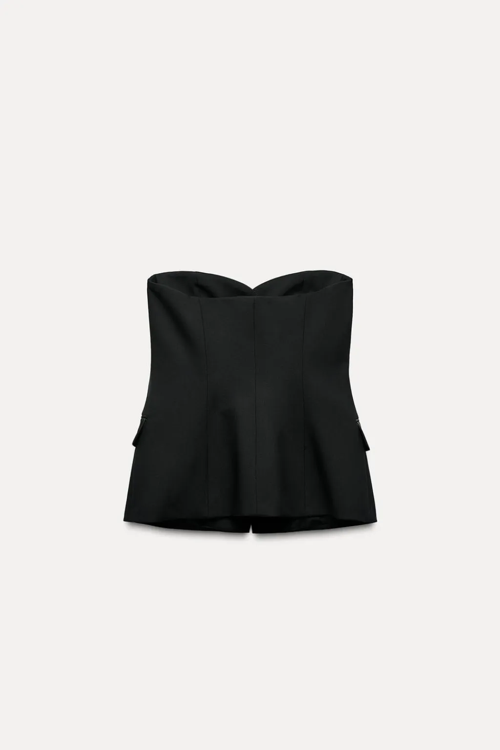 New TOP BUSTIER SMOKING COMBINADO SATINADO Mujer Tops / Bodies