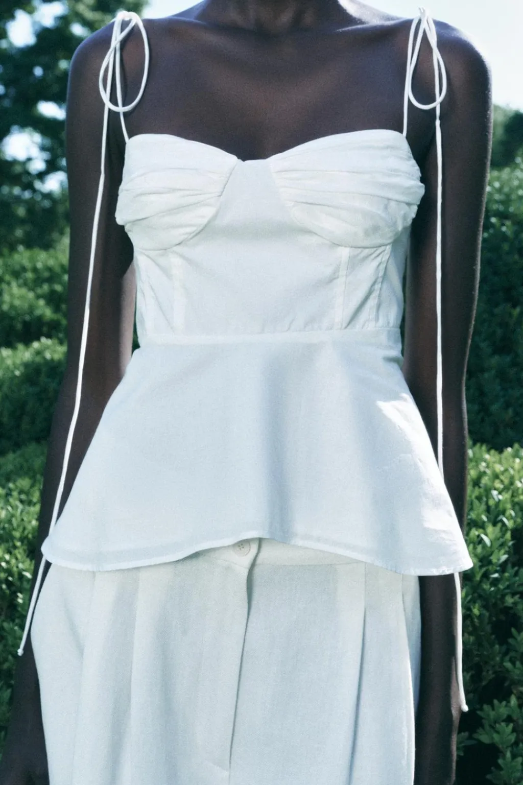 Clearance TOP BUSTIER ZW COLLECTION Mujer Tops / Bodies