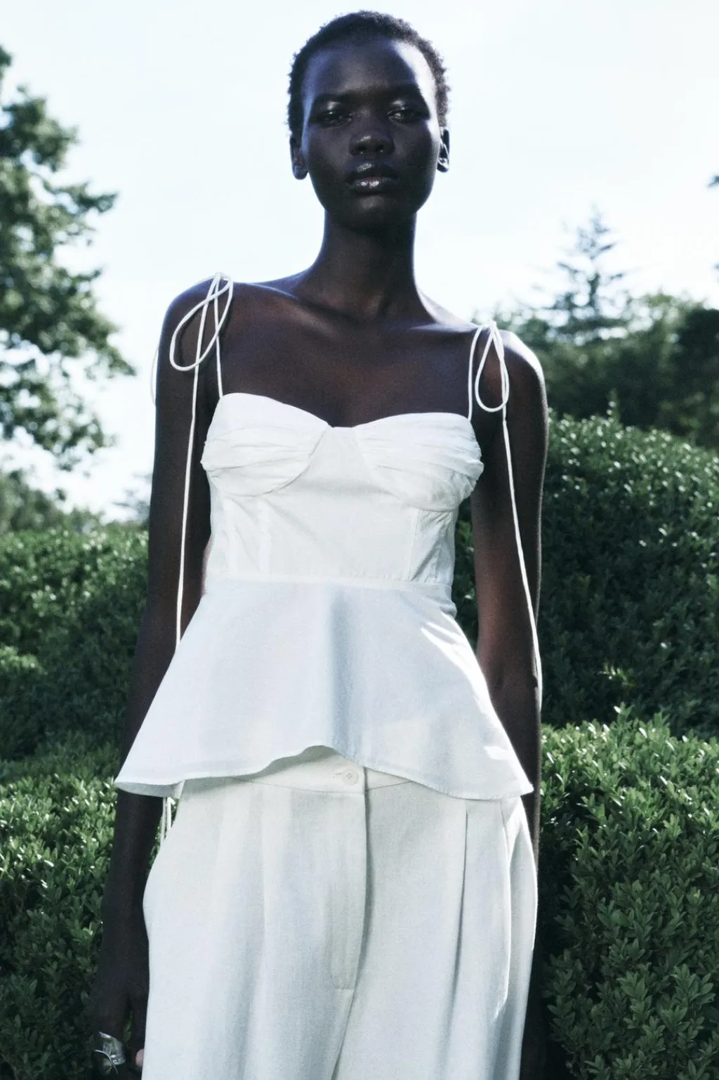 Clearance TOP BUSTIER ZW COLLECTION Mujer Tops / Bodies