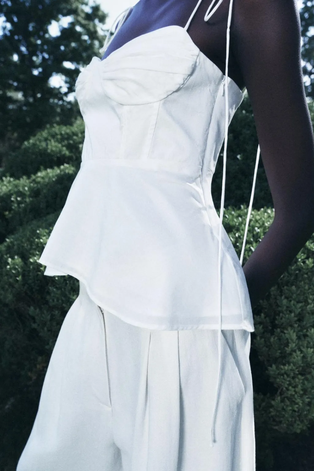 Clearance TOP BUSTIER ZW COLLECTION Mujer Tops / Bodies