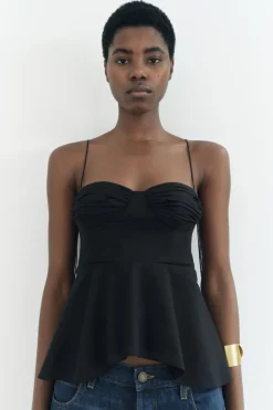 Clearance TOP BUSTIER ZW COLLECTION Mujer Tops / Bodies