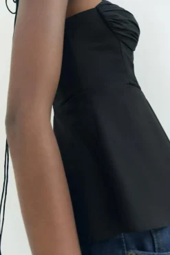 Clearance TOP BUSTIER ZW COLLECTION Mujer Tops / Bodies