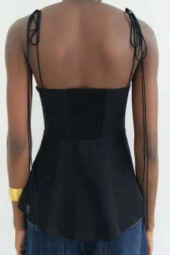 Clearance TOP BUSTIER ZW COLLECTION Mujer Tops / Bodies