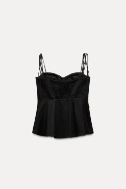 Clearance TOP BUSTIER ZW COLLECTION Mujer Tops / Bodies