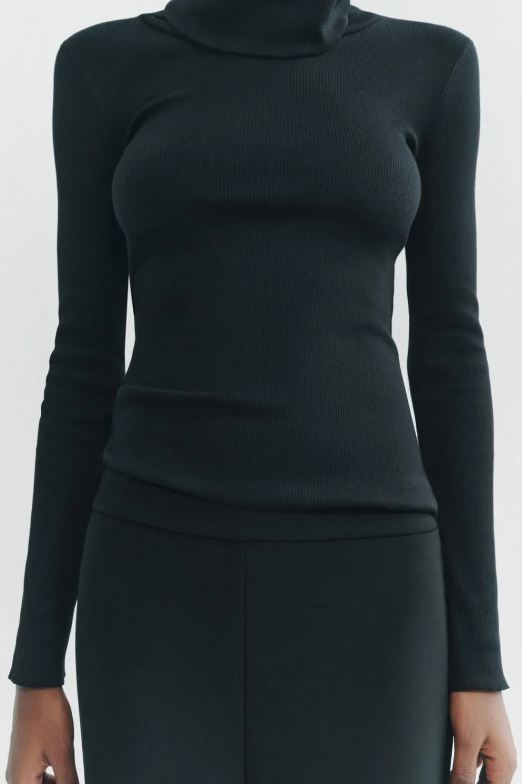 Discount TOP CANALÉ CUELLO ALTO Mujer Tops / Bodies