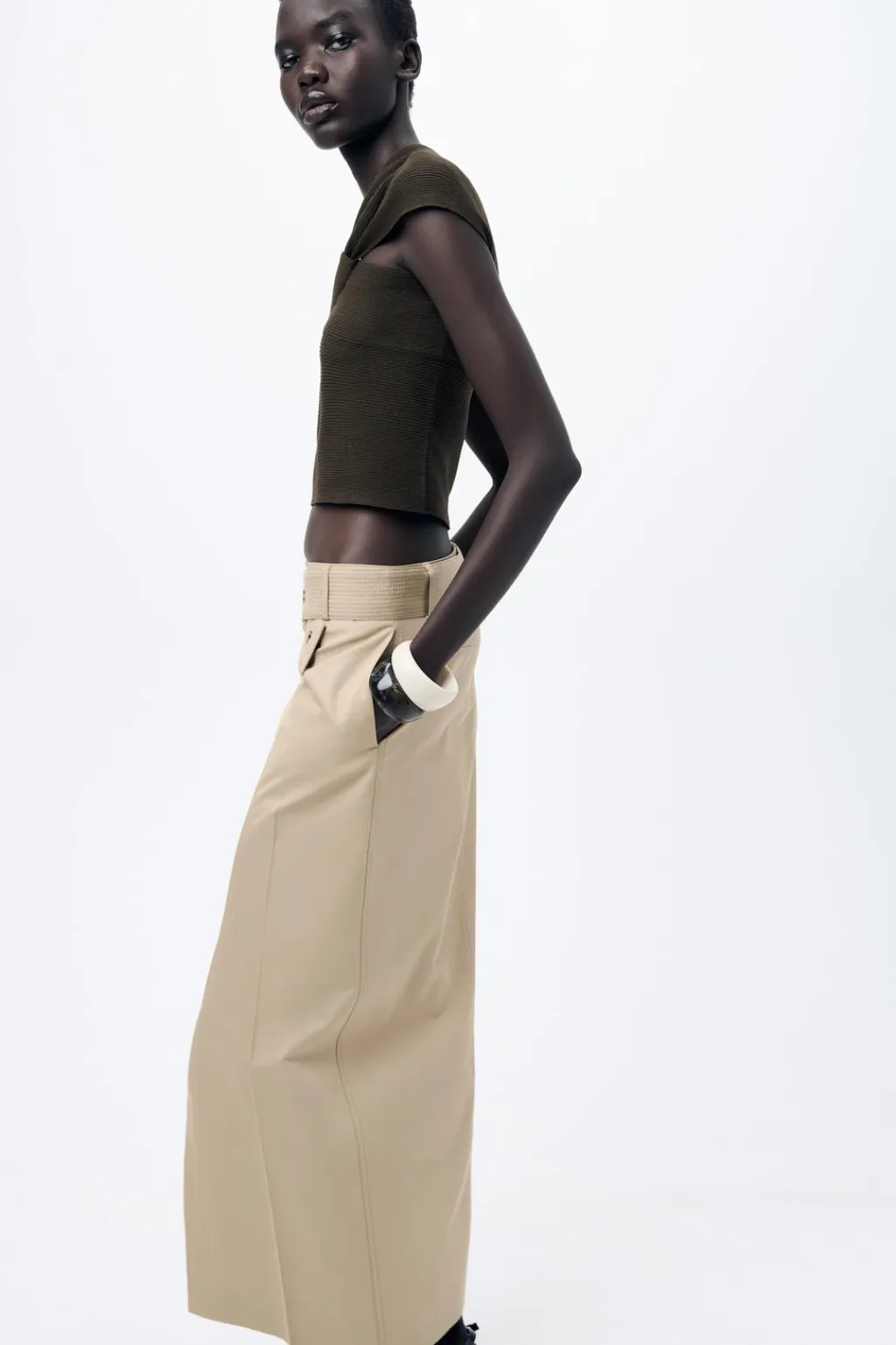 Fashion TOP CANALÉ PUNTO TIRANTE ASIMÉTRICO Mujer Cárdigan / Jerséis|Punto