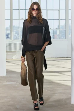 Best TOP CAPA SEMITRANSPARENTE CINTAS Mujer Chaquetas / Cazadoras|Tops / Bodies