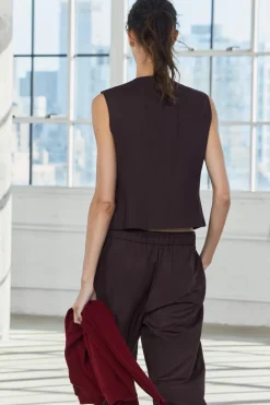 Online TOP CHALECO BOTONES ZW COLLECTION Mujer Blazers / Chalecos