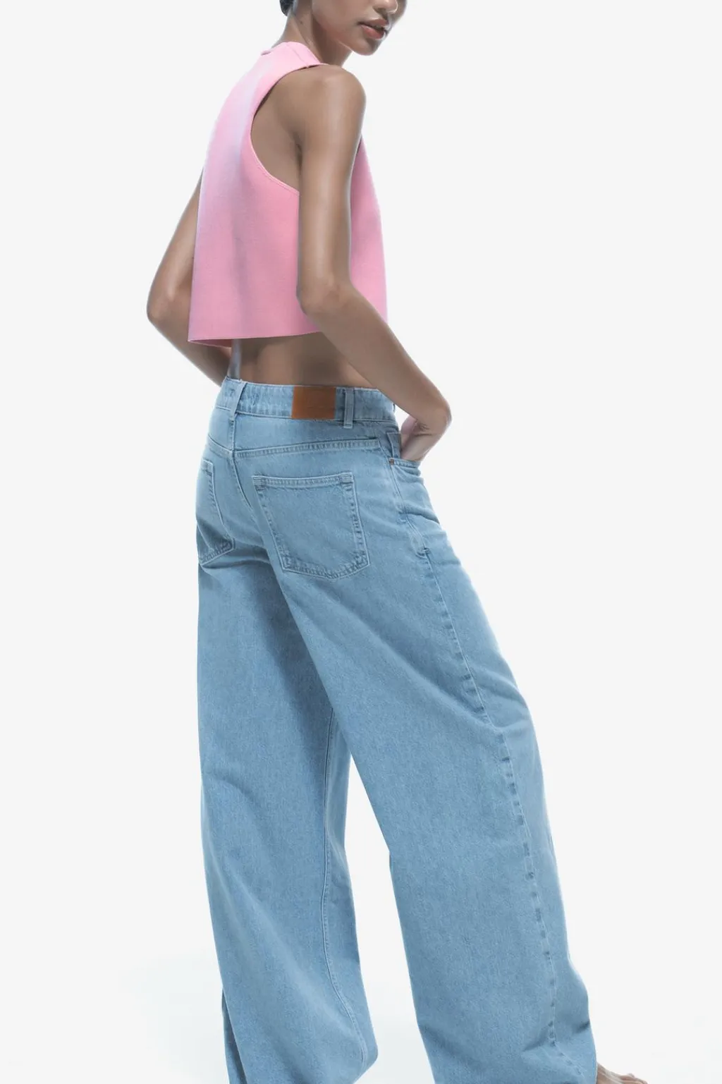 Fashion TOP CHALECO CORTO PUNTO LISO Mujer Cárdigan / Jerséis|Punto