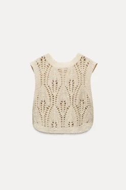 Outlet TOP CHALECO CROCHET Mujer Tops / Bodies