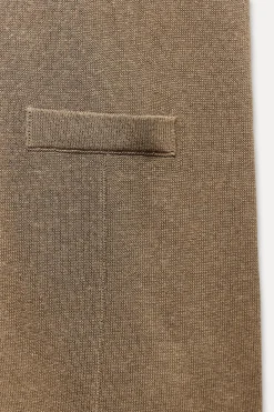 Outlet TOP CHALECO LARGO PUNTO Mujer Cárdigan / Jerséis|Punto