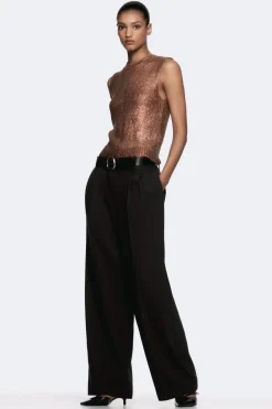 Sale TOP CHALECO PUNTO FOIL Mujer Cárdigan / Jerséis|Punto