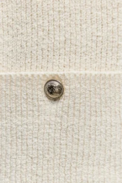 Fashion TOP CHALECO PUNTO LISO Mujer Cárdigan / Jerséis|Punto