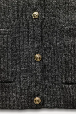 Clearance TOP CHALECO PUNTO LISO Mujer Cárdigan / Jerséis|Punto