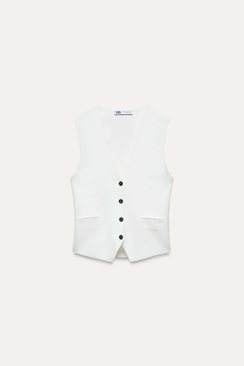 Hot TOP CHALECO PUNTO TRABILLA ESPALDA Mujer Cárdigan / Jerséis|Punto