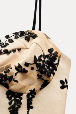 Clearance TOP COMBINADO DEVORÉ Mujer Tops / Bodies