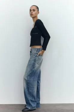 Sale TOP COMBINADO ENCAJE Mujer Tops / Bodies