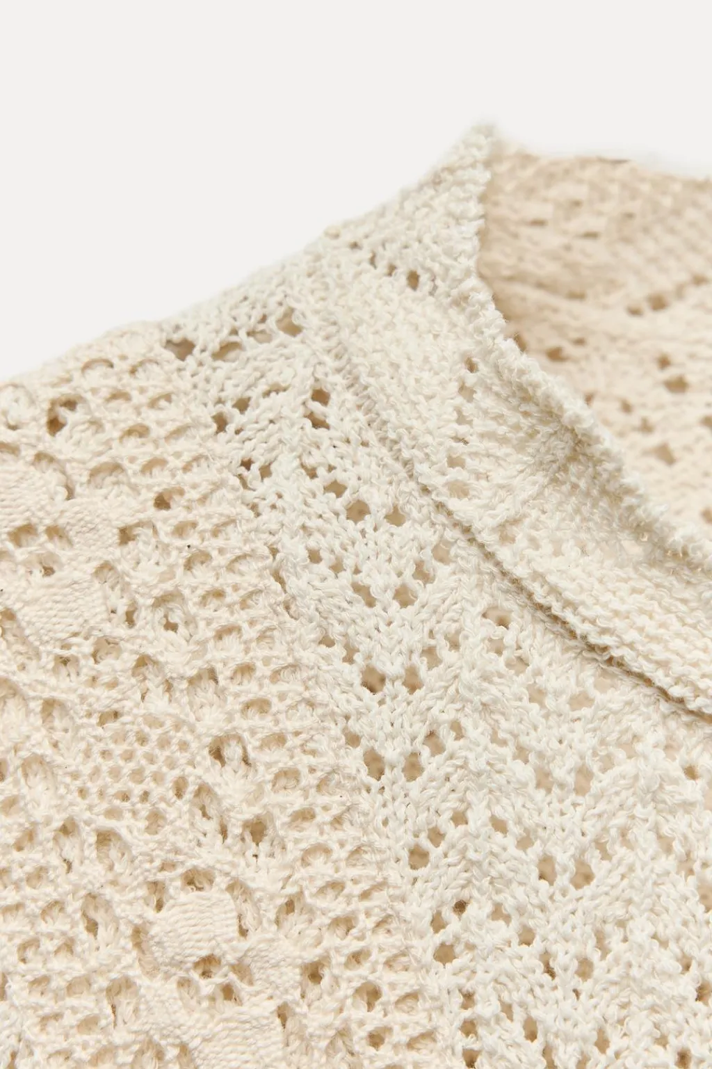 Hot TOP COMBINADO PUNTO POINTELLE Mujer Cárdigan / Jerséis|Punto