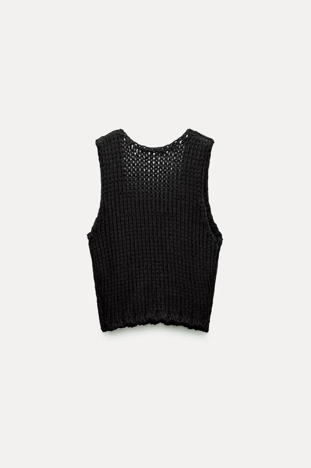 Sale TOP CROCHET PUNTO FLORES Mujer Cárdigan / Jerséis|Punto