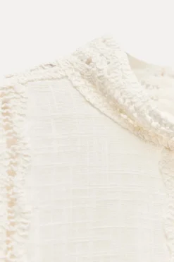 Discount TOP CROCHET ZW COLLECTION Mujer Tops / Bodies