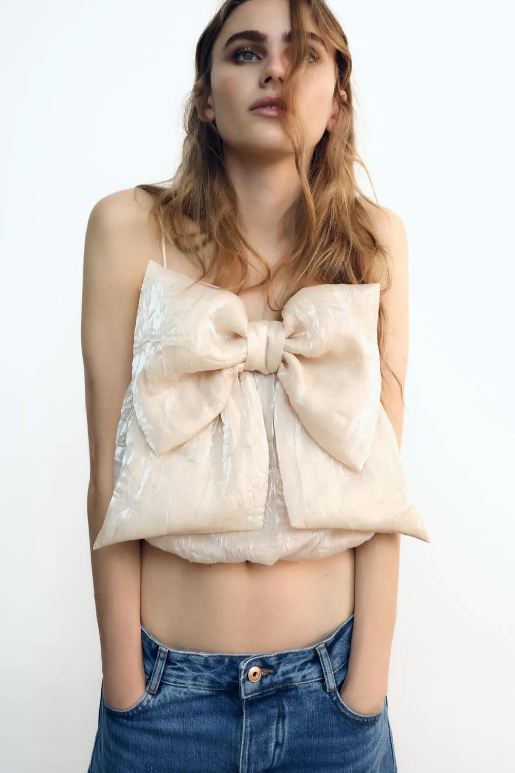 Hot TOP CROP LAZO Mujer Tops / Bodies