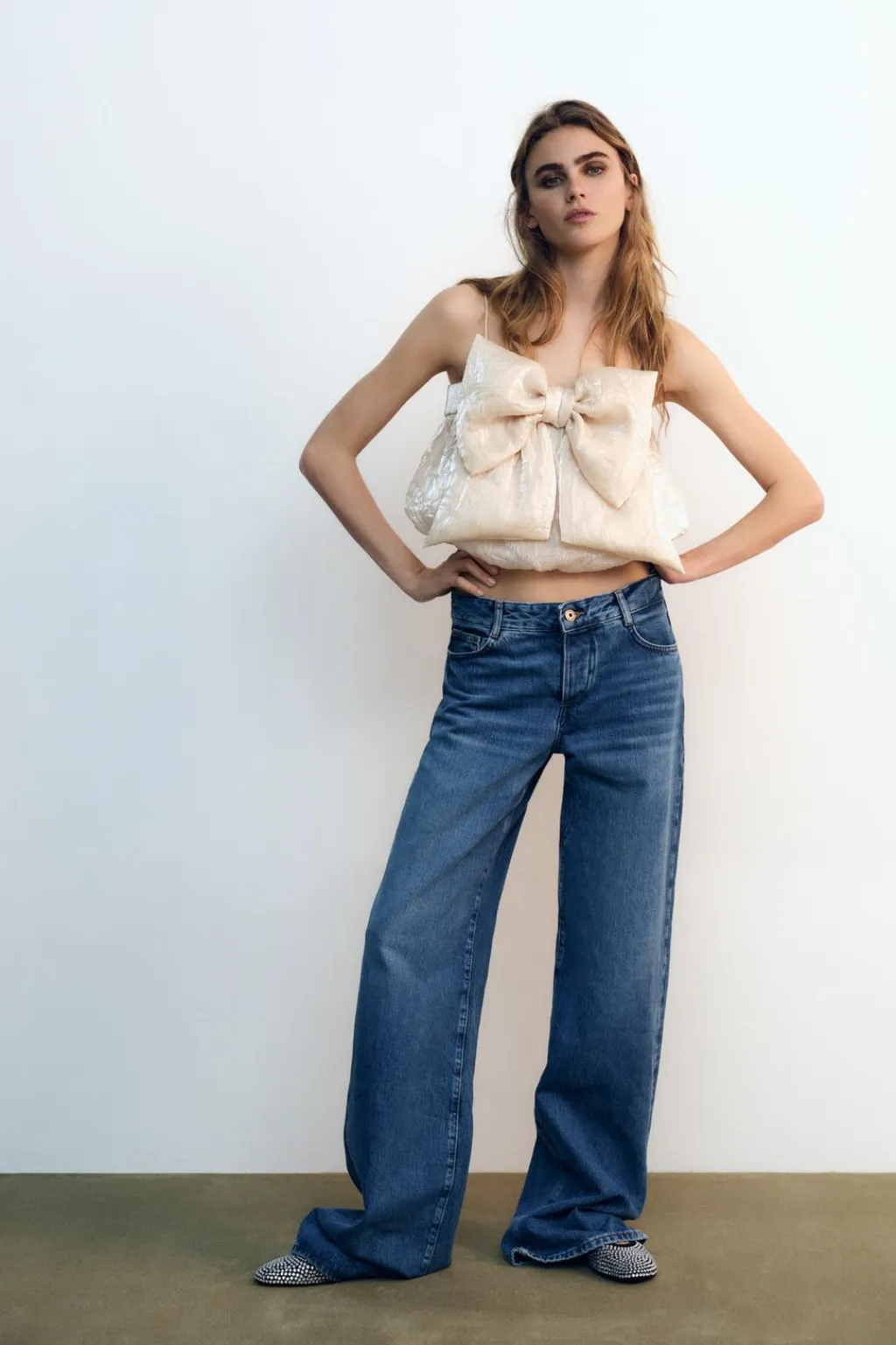 Hot TOP CROP LAZO Mujer Tops / Bodies