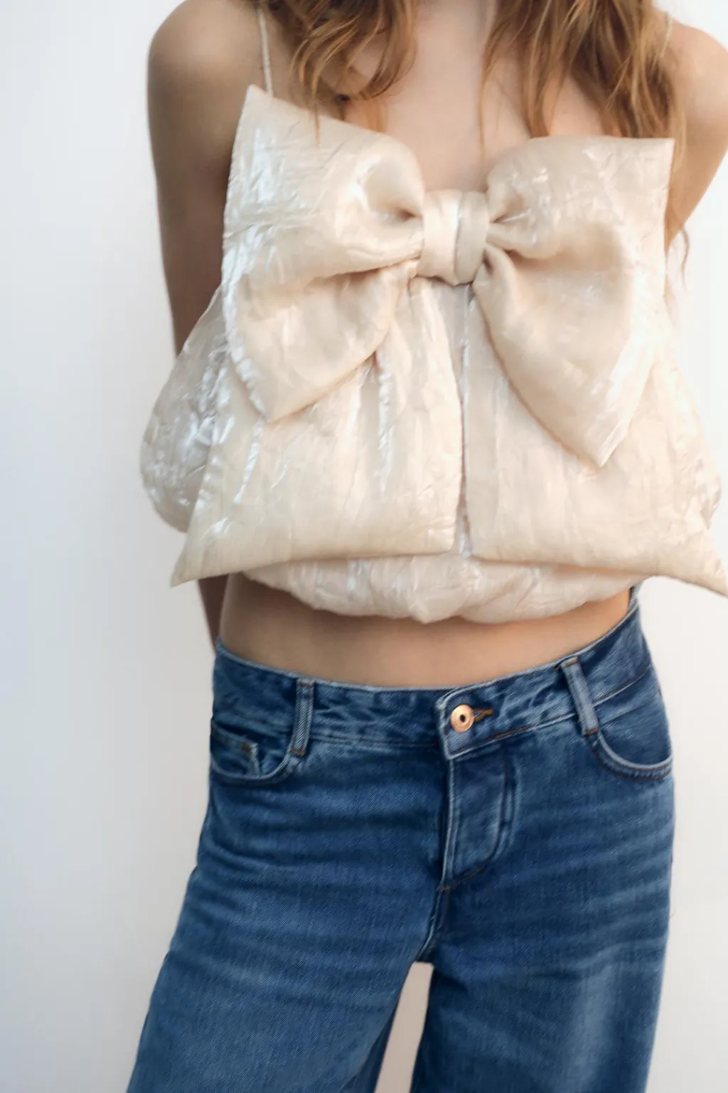 Hot TOP CROP LAZO Mujer Tops / Bodies