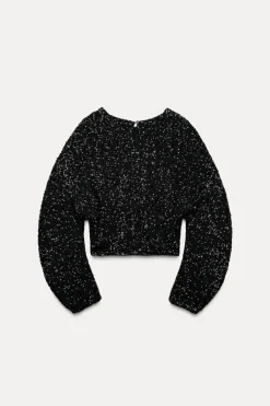 Online TOP CROP LENTEJUELAS Mujer Tops / Bodies