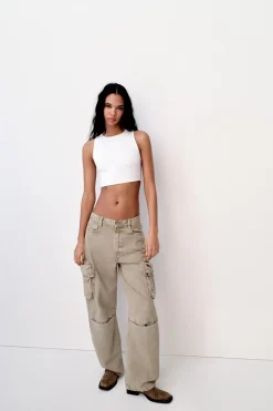 Outlet TOP CROP POLIAMIDA Mujer Tops / Bodies