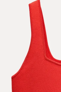 Discount TOP CROP PUNTO LISO Mujer Cárdigan / Jerséis|Punto