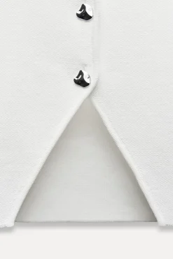 Outlet TOP CROP PUNTO LISO Mujer Cárdigan / Jerséis|Punto