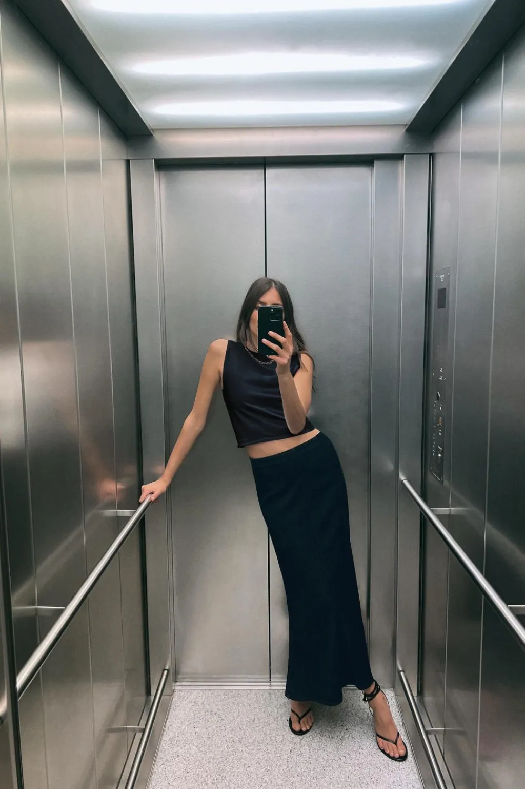 Fashion TOP CROPPED MANGA SISA Mujer Tops / Bodies