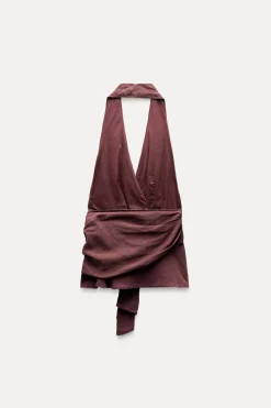 Clearance TOP CRUZADO HALTER ZW COLLECTION Mujer Tops / Bodies