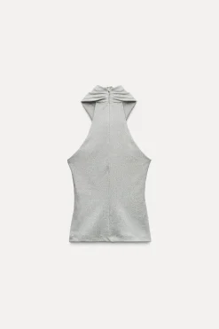 Online TOP CRUZADO HILO METALIZADO Mujer Tops / Bodies