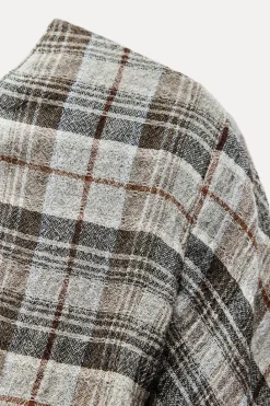 Fashion TOP CUADROS ZW COLLECTION Mujer Tops / Bodies