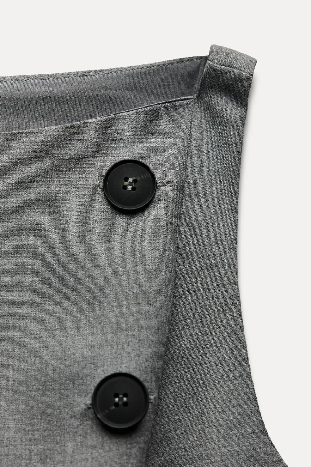 Fashion TOP CUELLO BARCO BOTONES Mujer Tops / Bodies