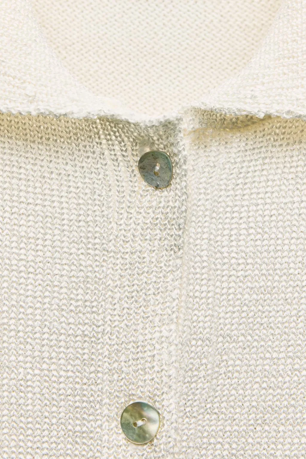 New TOP CUELLO POLO PUNTO LISO Mujer Cárdigan / Jerséis|Punto