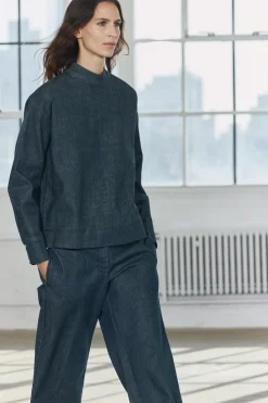 New TOP DENIM ZW COLLECTION Mujer Tops / Bodies