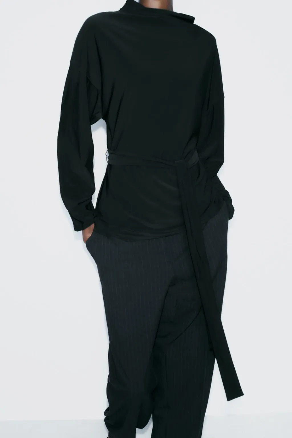 Best TOP DRAPEADO CINTURÓN Mujer Tops / Bodies