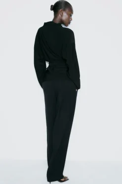 Best TOP DRAPEADO CINTURÓN Mujer Tops / Bodies