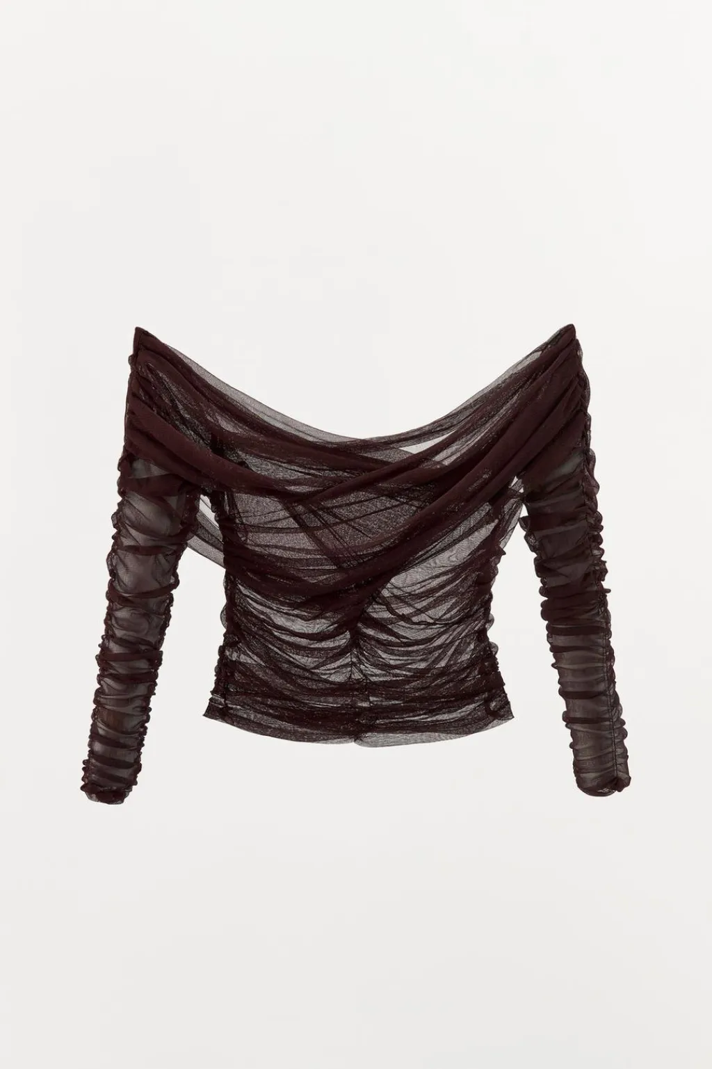 Clearance TOP DRAPEADO CRUZADO SEDA 100% Mujer Tops / Bodies|Lenceria