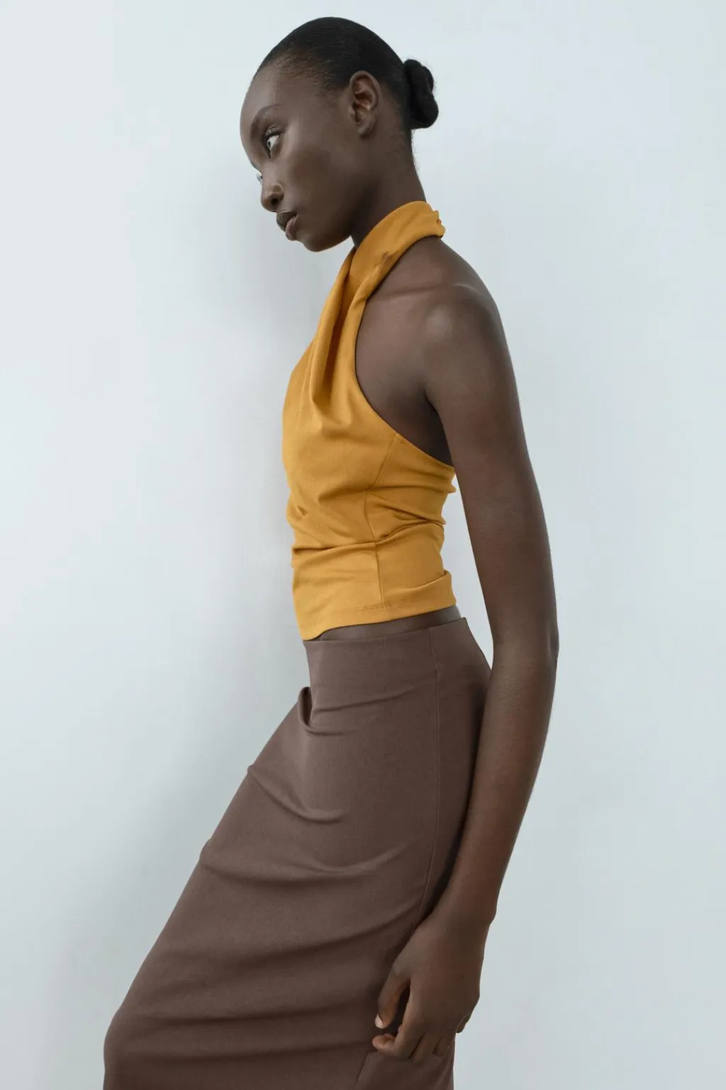 Fashion TOP DRAPEADO ELÁSTICO Mujer Tops / Bodies