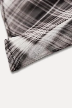 Fashion TOP DRAPEADO ESTAMPADO ZW COLLECTION Mujer Tops / Bodies