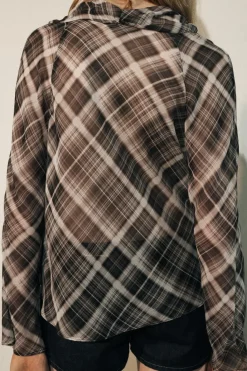 Fashion TOP DRAPEADO ESTAMPADO ZW COLLECTION Mujer Tops / Bodies