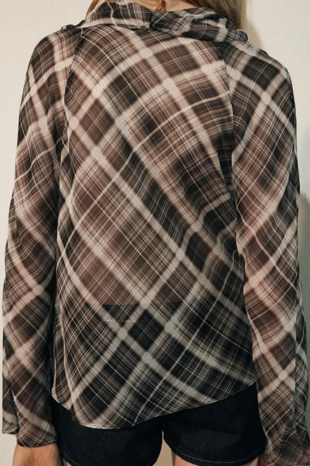 Fashion TOP DRAPEADO ESTAMPADO ZW COLLECTION Mujer Tops / Bodies