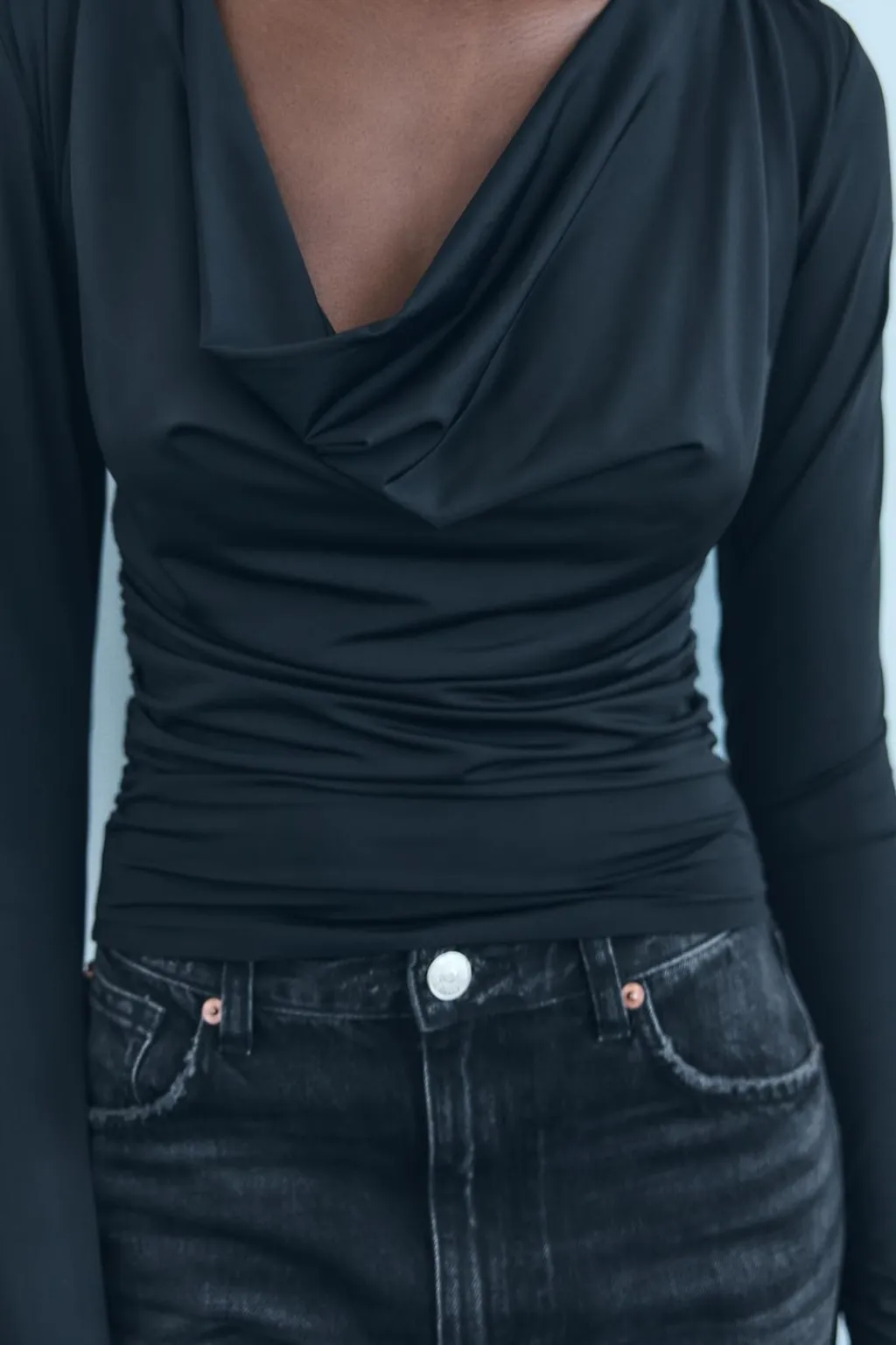 Discount TOP DRAPEADO POLIAMIDA Mujer Tops / Bodies