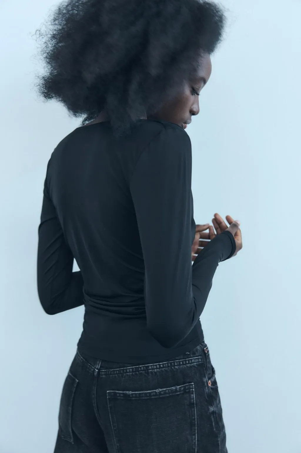 Discount TOP DRAPEADO POLIAMIDA Mujer Tops / Bodies