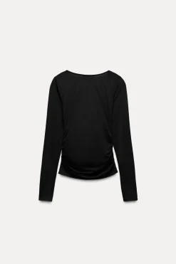 Discount TOP DRAPEADO POLIAMIDA Mujer Tops / Bodies